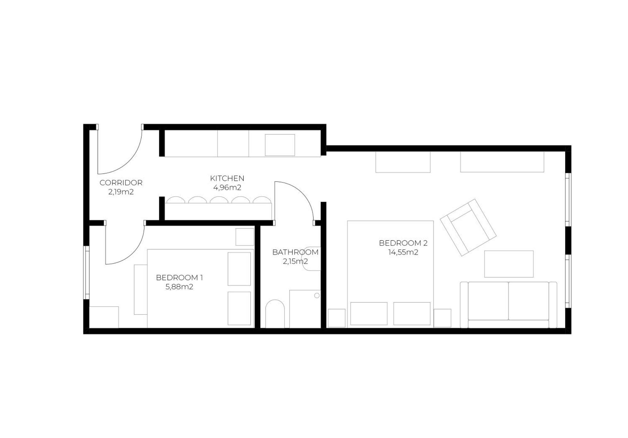 Stylish Apartment, 4 Min To U3 Zipperer Strasse 维也纳 外观 照片